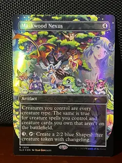 MTG | Maskwood Nexus [Secret Lair] ✨Double Rainbow FOIL✨ - Image 1