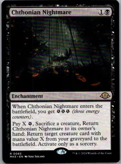 #83 Chthonian Nightmare Modern Horizons 3 Rare - Image 1