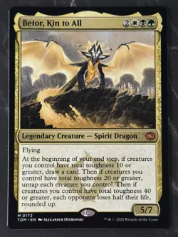 Betor, Kin to All #0172 M [Tarkir: Dragonstorm] Non-Foil LP/NM - Image 1