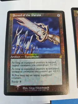 MTG - Sword of the Paruns FOIL Retro Frame - Ravnica Remastered - Image 1