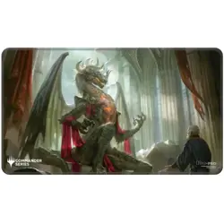 ULTRA PRO Magic The Gathering Commander Series 4 Stitched Edge Playmat Korvold - Image 1