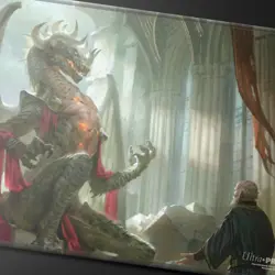 ULTRA PRO Magic The Gathering Commander Series 4 Stitched Edge Playmat Korvold - Image 3