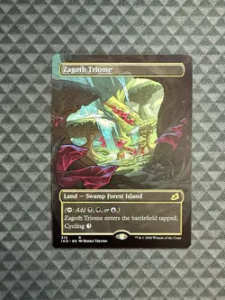MTG Zagoth Triome #313 Showcase Rare Ikoria: Lair of Behemoths (IKO) - Image 1