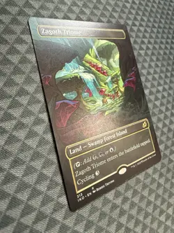 MTG Zagoth Triome #313 Showcase Rare Ikoria: Lair of Behemoths (IKO) - Image 2