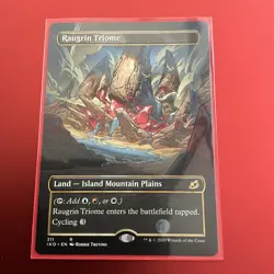 Raugrin Triome Borderless Showcase X1 Ikoria NM Condition - Image 3
