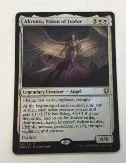 Akroma, Vision of Ixidor Commander Legends Foil - Image 1