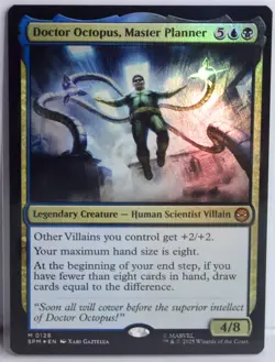Doctor Octopus, Master Planner [New, Near Mint] *Foil* {Spider-man MTG} - Image 1