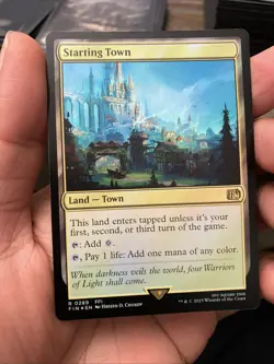 Starting Town Final Fantasy Foil - Image 1