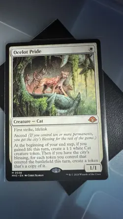 MTG Ocelot Pride, NM-Mint, English, Modern Horizons 3 - Image 1