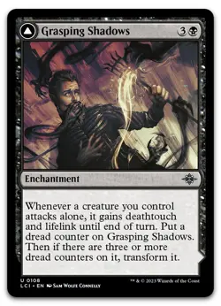 Grasping Shadows #108 (NM) Lost Caverns of Ixalan LCI Magic MTG - Image 1