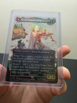 G2U Terra Magical Adept Borderless Final Fantasy Foil FF MTG FIN Mythic 0323 - Image 2