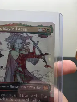 G2U Terra Magical Adept Borderless Final Fantasy Foil FF MTG FIN Mythic 0323 - Image 4