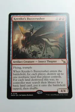 MTG Krenko's Buzzcrusher x1- -Murders at Karlov Manor-Near Mint - Image 1