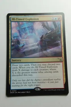 MTG Ill-Timed Explosion x1- -Murders at Karlov Manor-Near Mint - Image 1