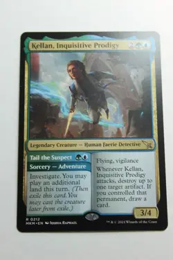 MTG Kellan Inquisitive Prodigy // Tail the Suspect x1- -Murders at Karlov Manor- - Image 1
