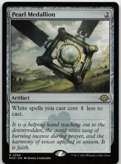MTG Pearl Medallion R Modern Horizons 3 294 LP - Image 1