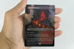 MTG: Blazemire Verge (Borderless) 329 Duskmourn: House of Horror NM FOIL - Image 1