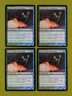 Favor of the Overbeing x4 Eventide 4x Playset Magic the Gathering MTG - Image 1