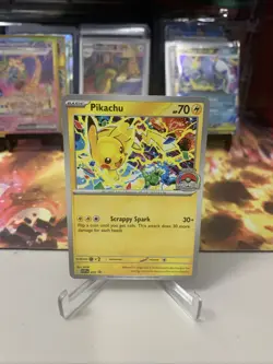 Pikachu Promo 2025 World Championships SVP EN 225 Pokemon Card Worlds - Image 1