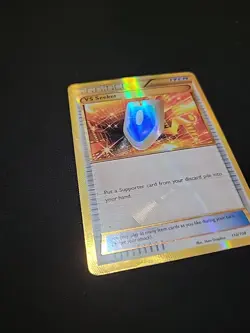 Pokemon TCG VS Seeker Roaring Skies Holo Card 110/108 - Touch of Gold - Image 2
