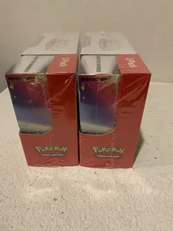 POKEMON TCG SCARLET & VIOLET PRISMATIC EVOLUTIONS COSTCO 2 PACK BUNDLE LOT(2) - Image 2