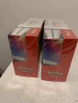 POKEMON TCG SCARLET & VIOLET PRISMATIC EVOLUTIONS COSTCO 2 PACK BUNDLE LOT(2) - Image 5