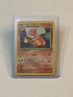 VTG Pokemon TCG Charmeleon 35/130 Base Set 2 Non-Holo WOTC 2000 LOOK!! - Image 1