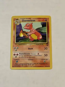 VTG Pokemon TCG Charmeleon 35/130 Base Set 2 Non-Holo WOTC 2000 LOOK!! - Image 3