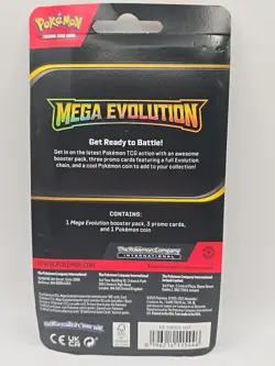 Pokemon TCG Mega Evolution Premium Checklane Blisters SEALED (Tyranitar) - Image 2