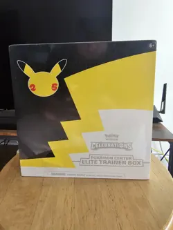 25th Anniversary Celebrations Pokemon Center Elite Trainer Box Brand New Sealed - Image 1