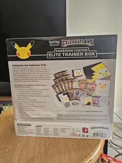 25th Anniversary Celebrations Pokemon Center Elite Trainer Box Brand New Sealed - Image 3