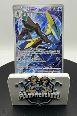 Inteleon 142/132 Me01: Mega Evolution Holo Free Shipping Pokemon NM - Image 2