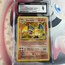 2023 Pokemon Classic Collection Charizard Ho Oh ex Deck #003/034 PSA 9 - Image 1