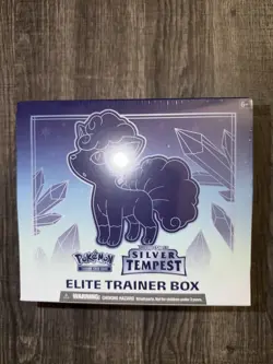 Pokemon TCG Sword & Shield Silver Tempest Elite Trainer Box - Factory Sealed - Image 1