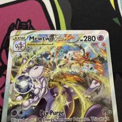 Pokemon Mewtwo Vstar Gg44/gg70 CROWN ZENITH - Image 2