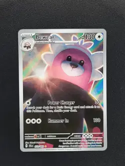 Bewear 079/064 Shrouded Fable Illustration Rare Full Art Holo Pokemon TCG NM - Image 1