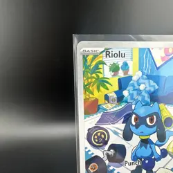 2023 RIOLU 215/198 Pokemon TCG Scarlet & Violet Base Set NM - Image 4