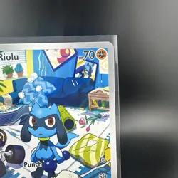 2023 RIOLU 215/198 Pokemon TCG Scarlet & Violet Base Set NM - Image 5