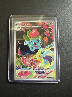 Ivysaur Illustration Rare 134/132 Near Mint Mega Evolution Pokemon TCG English - Image 1