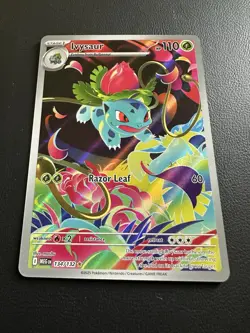 Ivysaur Illustration Rare 134/132 Near Mint Mega Evolution Pokemon TCG English - Image 3