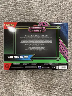 Pokemon Greninja EX Special Illustration Collection Box Sealed Shrouded Fable - Image 2