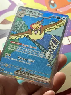 TCG Pokemon English IR & SIR Pidgeot ex 225/197 (Obsidian Flames Set of 3) - Image 3
