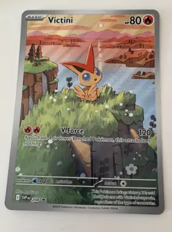 Victini SVP 208 - JUMBO - Illustration Rare - Black Star Promo - Pokemon TCG - Image 1
