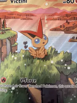 Victini SVP 208 - JUMBO - Illustration Rare - Black Star Promo - Pokemon TCG - Image 3
