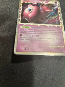 2010 POKEMON HEARTGOLD & SOULSILVER TRIUMPHANT #97 MEW-HOLO NM - Image 3