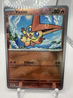 Pokemon Victini SVP 208 Black Bolt White Flair PROMO & Victini 012/086 Poke Ball - Image 3