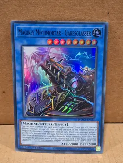 Magikey Mechmortar - Garesglasser DAMA-EN033 Super Rare Yugioh! Holo Foil Nice! - Image 1