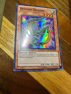 Dodger Dragon EXVC-EN082 1st Edition Super Rare PL + BONUS - Image 1