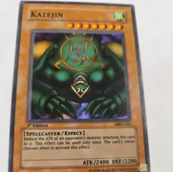 Yu-Gi-Oh! Kazejin MRD-026 Metal Raiders 1st ed lp - Image 1