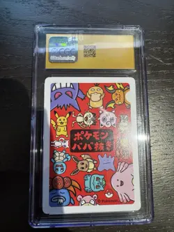 CGC 10 Pristine Gengar Old Maid Playing Cards 2019 Japanese Pokemon Card - Image 2